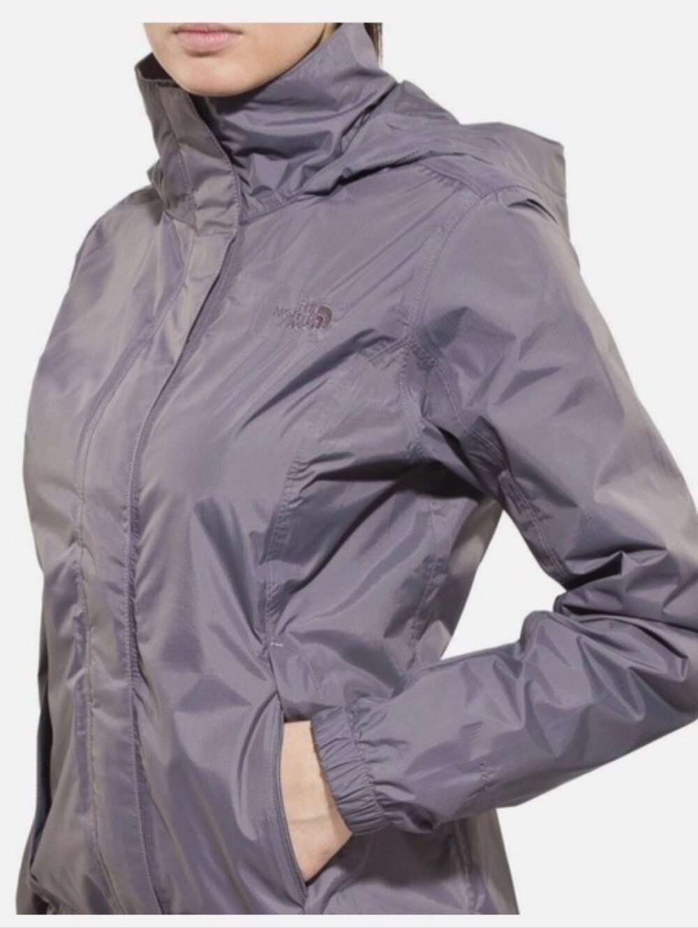 North Face Womens Hooded Rain Jacket Medium